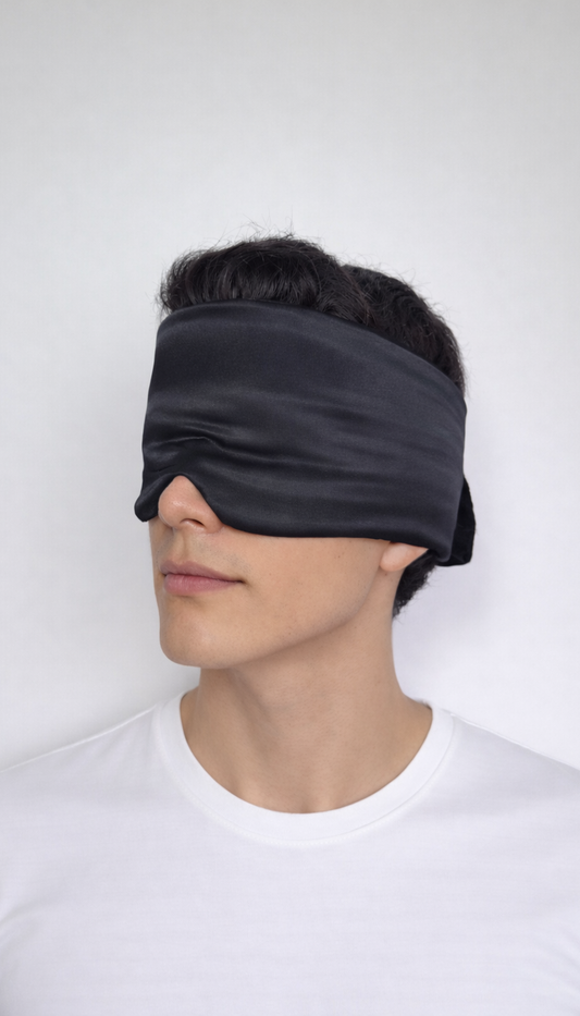 Antifaz para dormir negro