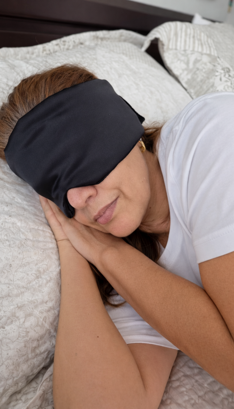 Antifaz para dormir negro